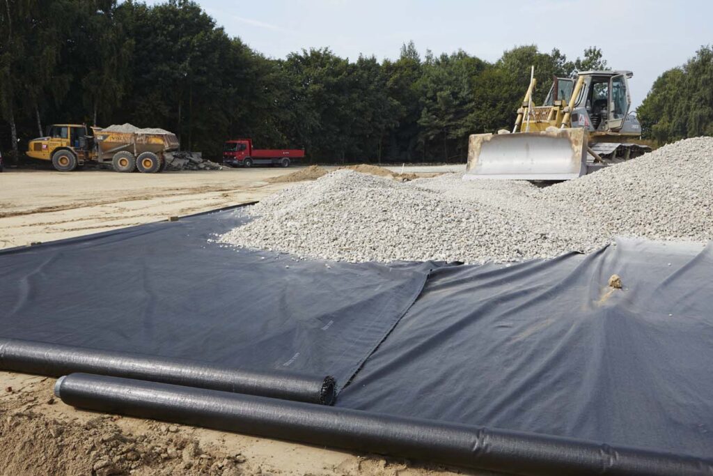 rotting geotextile